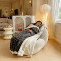 Luxury Plush Flannel Blanket – Ultra-Soft Textured Cozy Throw