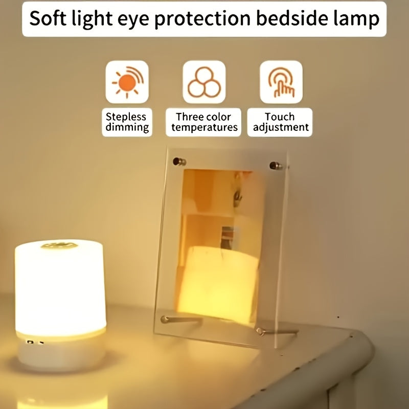 Rechargeable Touch LED Bedside Lamp