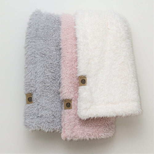 ANGEL PLUSH BLANKET | BIG - DUSTY PINK