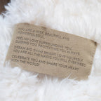 Angel Plush Faux Fur Throw Blanket – Whisper White (48" × 72")