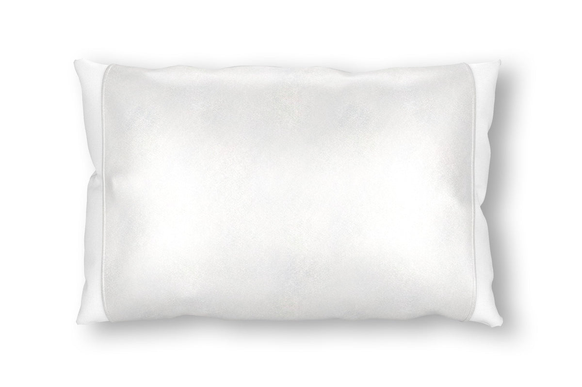 Off-White Ivory Silk Pillow Sleeve