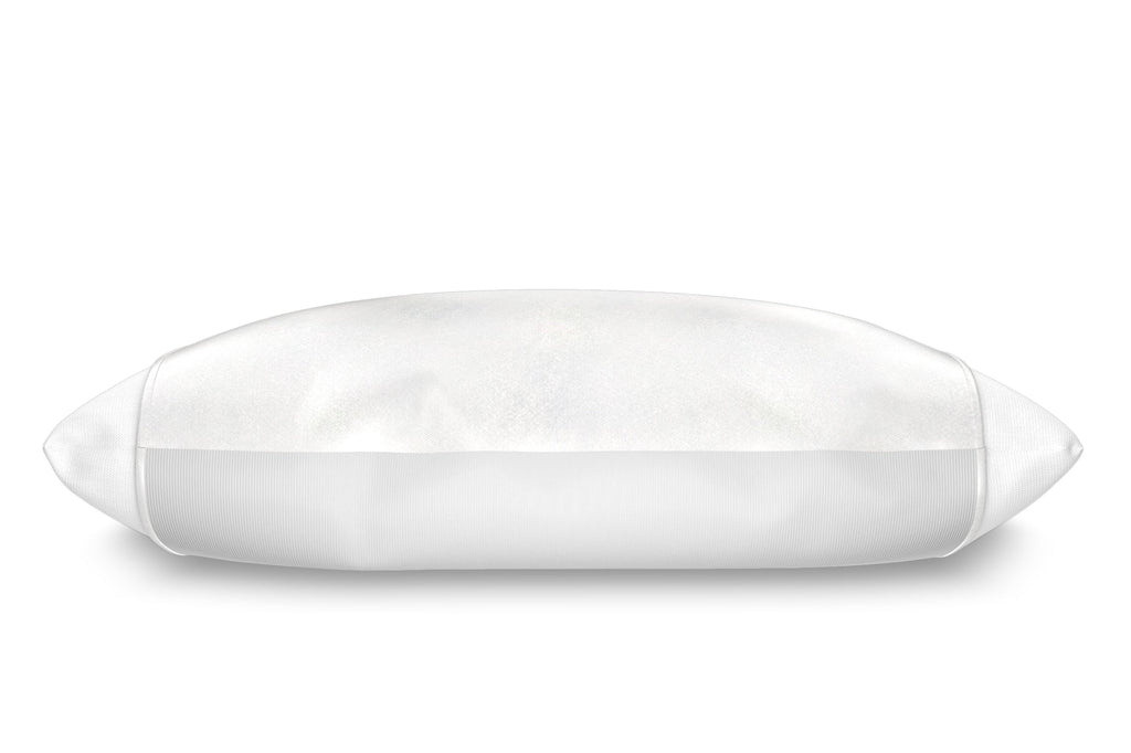Off-White Ivory Silk Pillow Sleeve