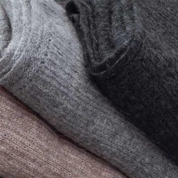 Aurora Alpaca Knit Throw Blanket – Soft Luxury Ribbed Throw
