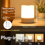 Rechargeable Touch LED Bedside Lamp